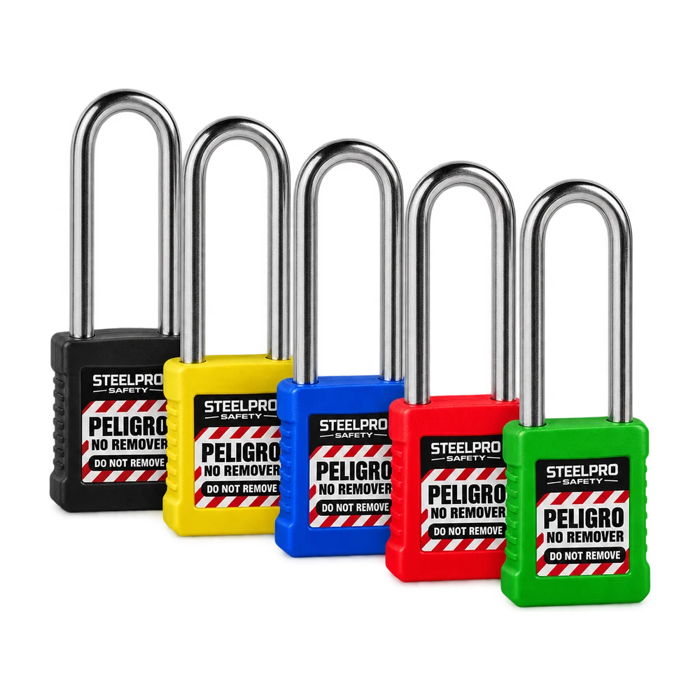 Candado de seguridad long de ABS (x10)