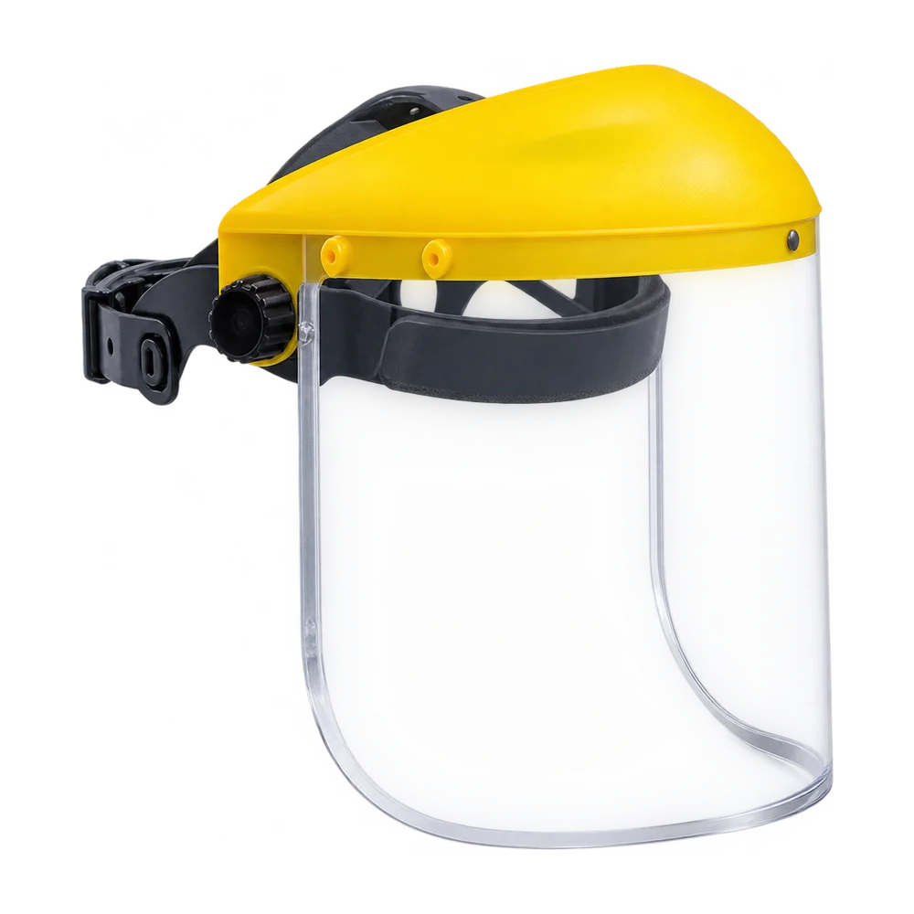 Casquete portavisor con visor de policarbonato