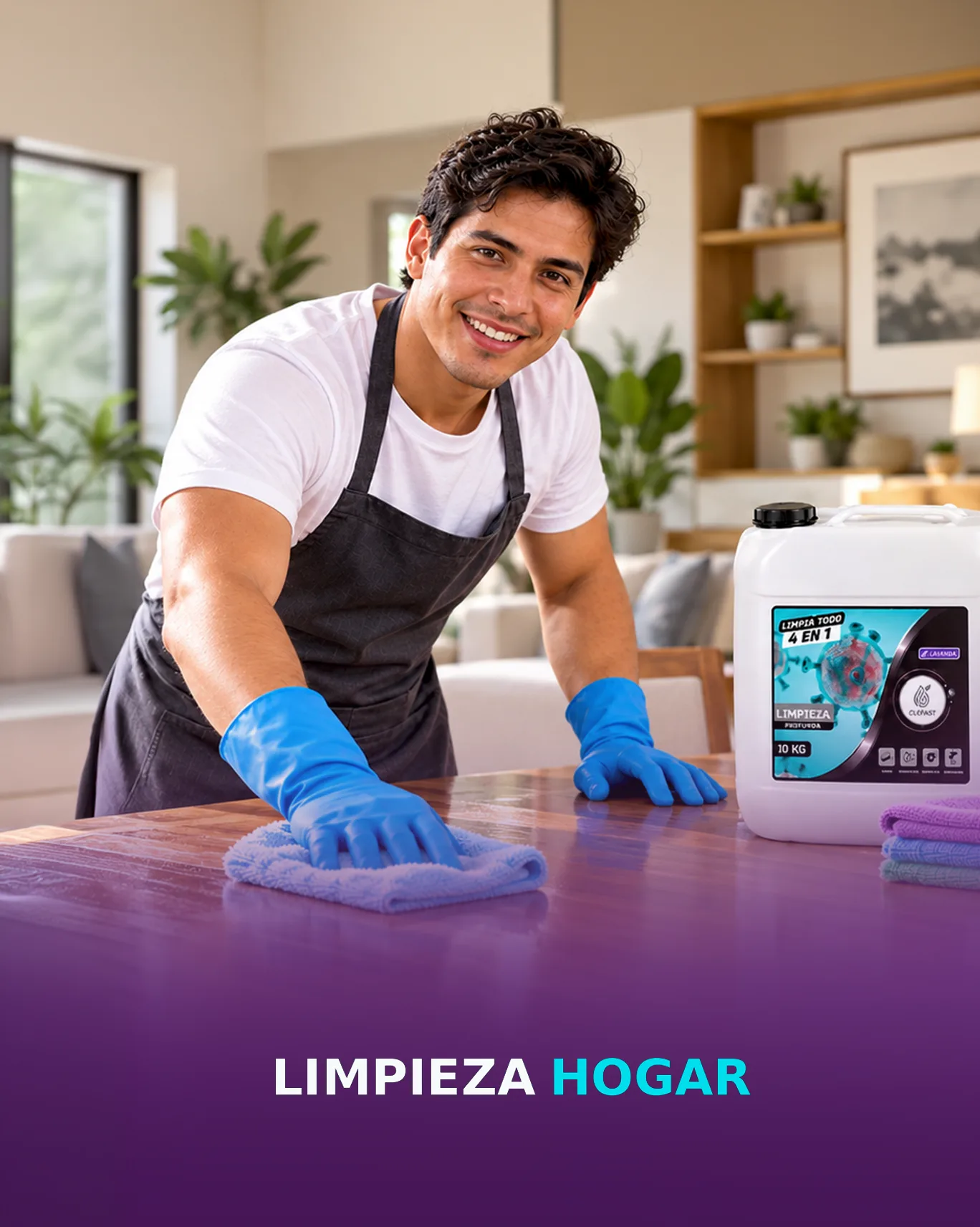 Línea Limpieza Hogar: ver afiche de precios